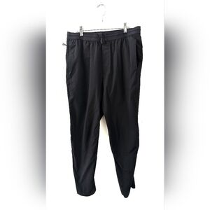 Br Standard Storm Solo Black Pants Large Ankle Zip Banana Republic